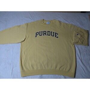 Champion Eco Authentic PURDUE Pull over Sweater XXL 2XL